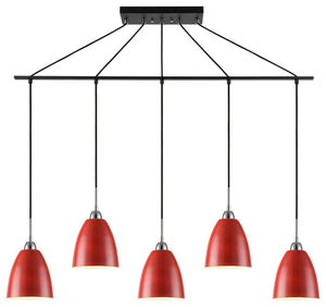 Woodbridge Lighting Vento 5-Light Linear Pendant