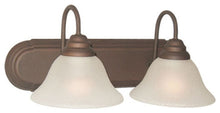 Load image into Gallery viewer, Racetrack 2-Light Bathroom Light, Bronze