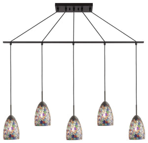 Woodbridge Lighting Venezia 5-Light Linear Pendant