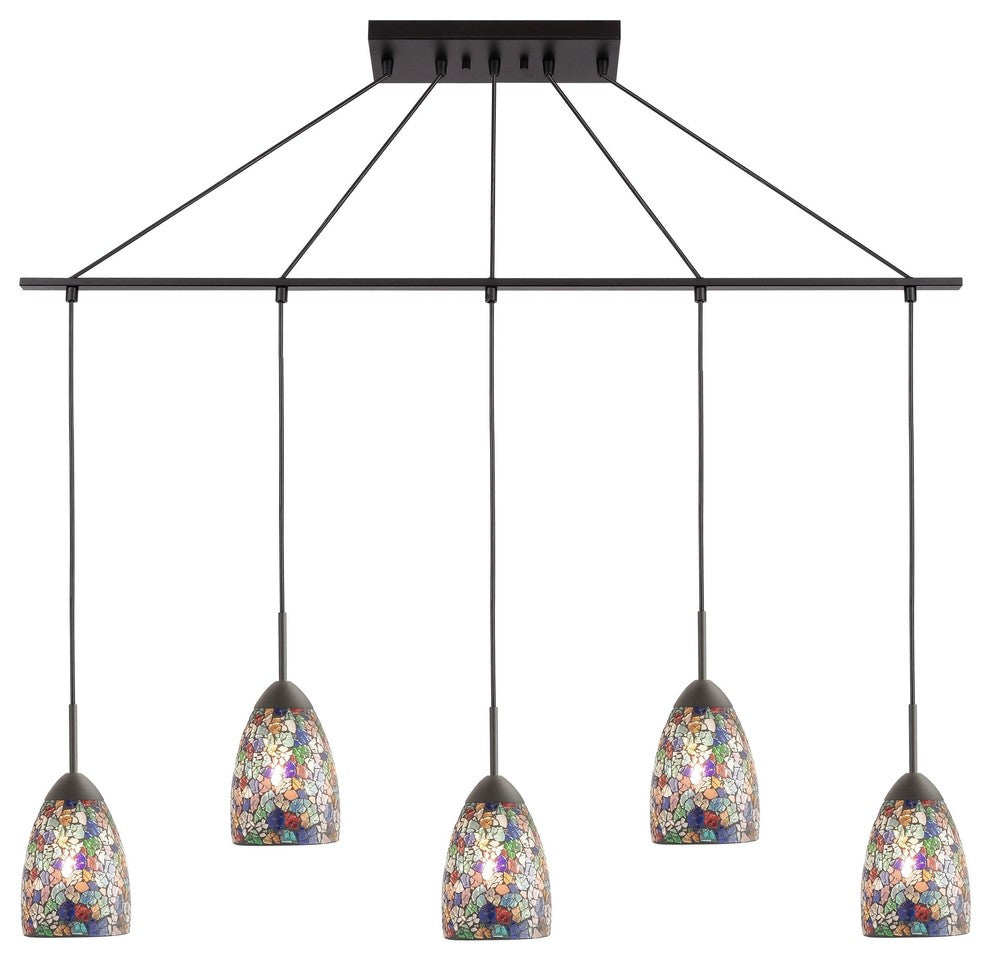 Woodbridge Lighting Venezia 5-Light Linear Pendant