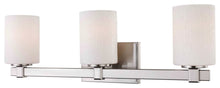 Load image into Gallery viewer, Woodbridge Lighting Salina 3-Light Bath, Satin Nickel