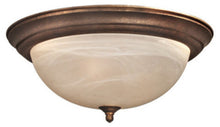 Load image into Gallery viewer, Anson 3-Light Flush-Mount Ceiling Light, Marbled Bronze