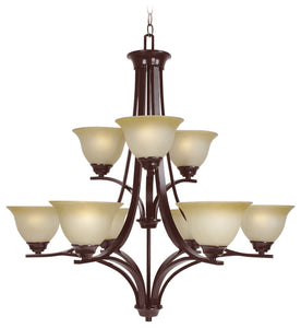 Marissa Chandelier, (6+3) L - 32.75" D