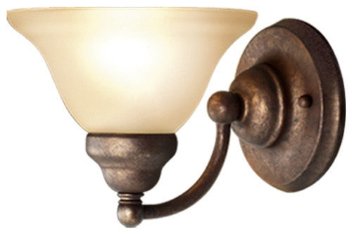 Anson Wall Sconce, Marbled Bronze