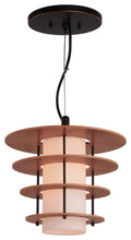 Load image into Gallery viewer, Ramsay Pendant Lighting, Bronze, Wood Layers