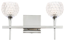 Load image into Gallery viewer, Woodbridge Lighting Bristol 2-Light Bath LED, Clear Crystal Ball