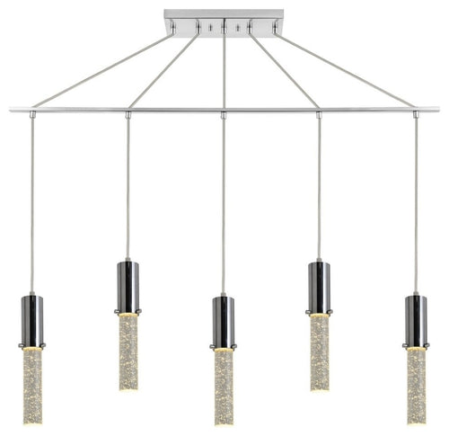 Woodbridge Lighting Pixie 5-Light Linear Pendant