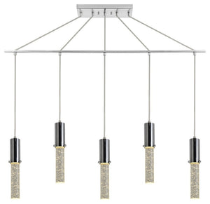 Woodbridge Lighting Pixie 5-Light Linear Pendant