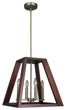 Load image into Gallery viewer, Woodbridge Lighting Walden Wood Pendant, CBR