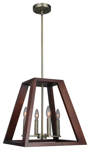 Woodbridge Lighting Walden Wood Pendant, CBR