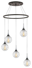 Load image into Gallery viewer, Woodbridge Lighting Alicia 5-Light Pendant Chandelier with ST64 Bulb