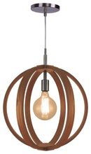 Load image into Gallery viewer, Celestial 1-Light Wood Pendant, Ash