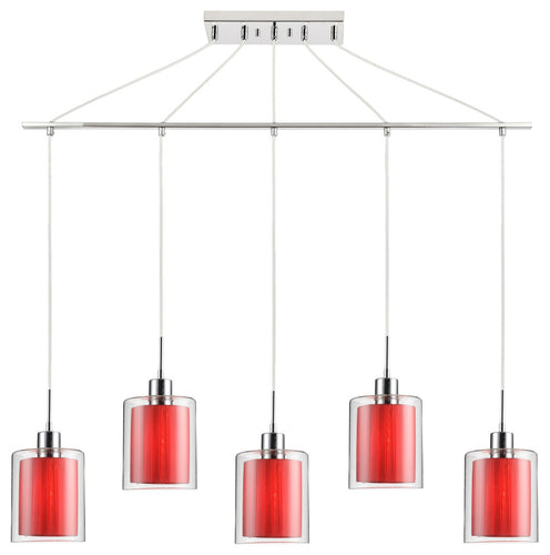 Woodbridge Lighting Alaina 5-Light Linear Pendant