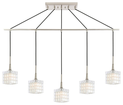 Woodbridge Lighting Regent Park Linear Pendant Frosted Square