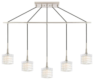 Woodbridge Lighting Regent Park Linear Pendant Frosted Square