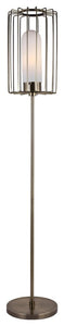 Woodbridge Lighting 19375CBRLE Tanner Floor Lamp With Embedded LED