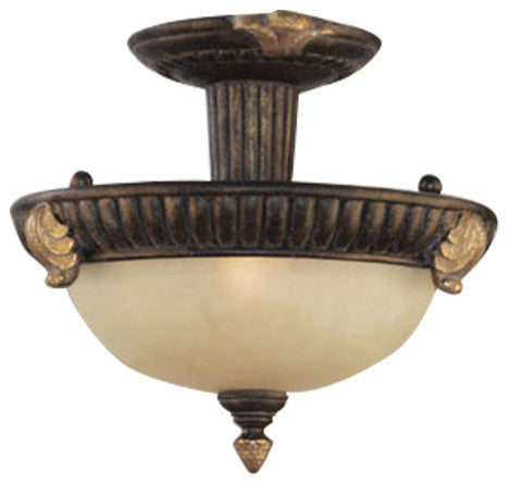 Rosedale 2-Light Semi-Flush Mount Ceiling Light