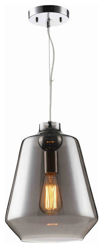 Sanoma 1-Light Pendant, Plated Black Nickel