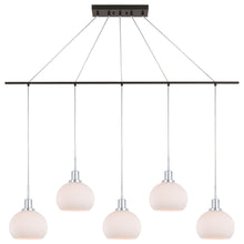 Load image into Gallery viewer, Woodbridge Lighting Austin 5-Light Linear Pendant with LED