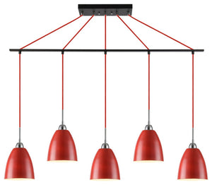 Woodbridge Lighting Vento 5-Light Linear Pendant