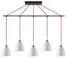 Load image into Gallery viewer, Woodbridge Lighting Vento 5-Light Linear Pendant