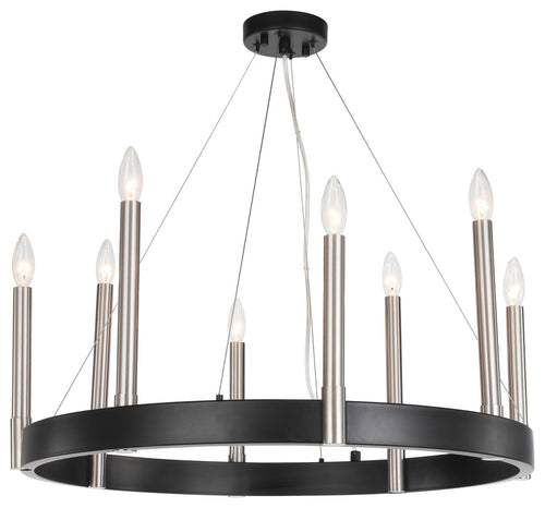 Garret 8-Light Circular Pendant Chandelier